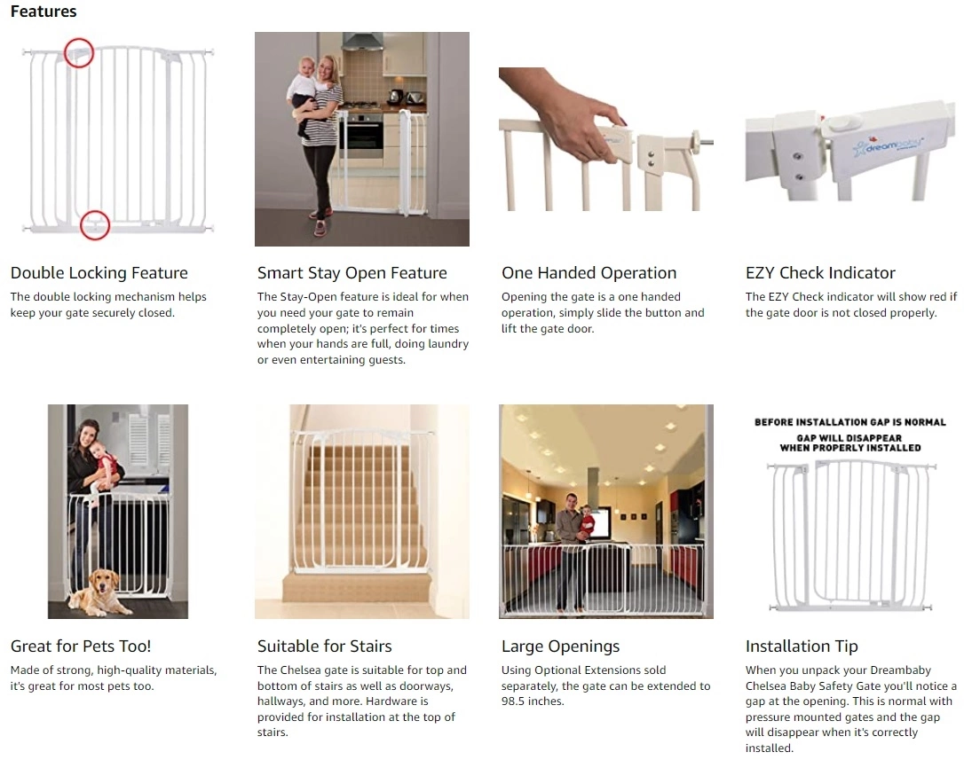 Alternative Uses for Dreambaby Chelsea Extra Tall and Wide Auto Close Security Gate