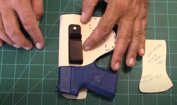 Fifth Step: Putting the Belt Clip on the Holster