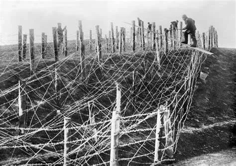 Barbed Wire for War Purposes