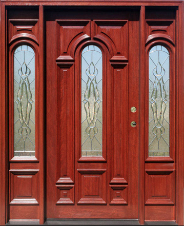 cherry exterior door