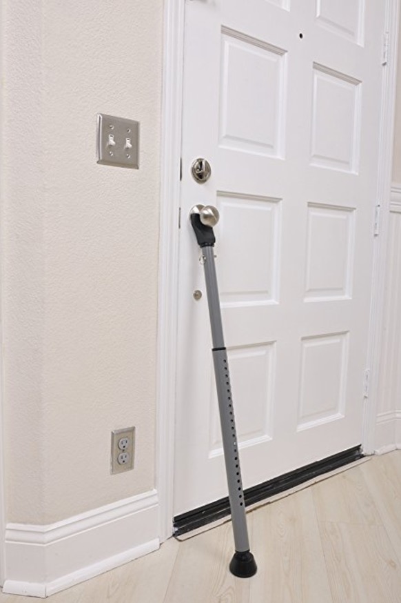 Safety & Security Door Bar by Fully Adjustable Super Strong Construction Entry for sale online 