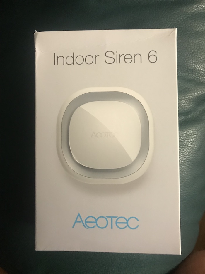 Aeotec Indoor Siren 6 Box